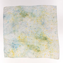 Load image into Gallery viewer, Botanically dyed silk bandana, 70x70 cm
