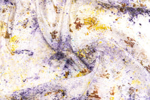 Load image into Gallery viewer, Botanically dyed silk satin scarf, 90x90 cm
