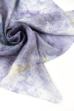 Load image into Gallery viewer, Botanically dyed silk bandana, 50x50 cm
