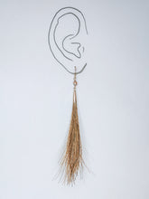 Load image into Gallery viewer, Horsehair tassel earrings
