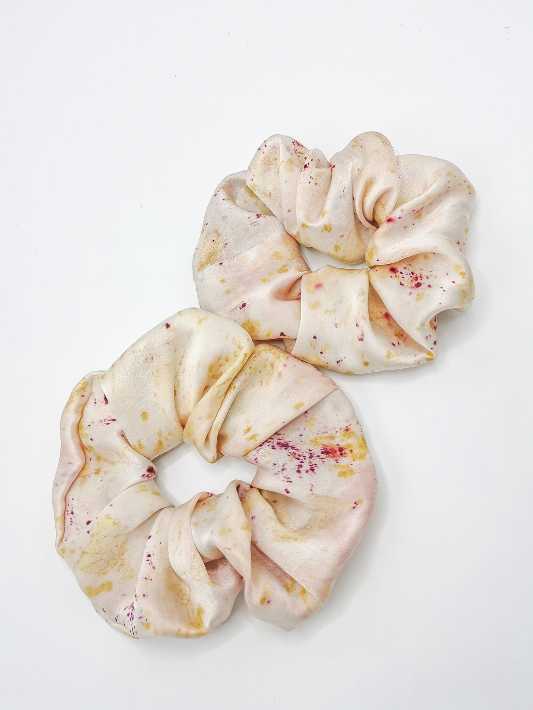 Silk satin eco scrunchie